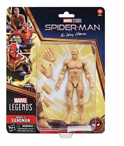 Sandman Marvel Retro Legends Spider-man No Way Home Hasbro