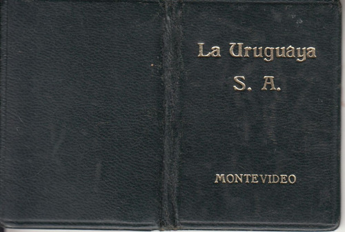 1963 Credencial Vendedor De La Uruguaya Compañia De Seguros