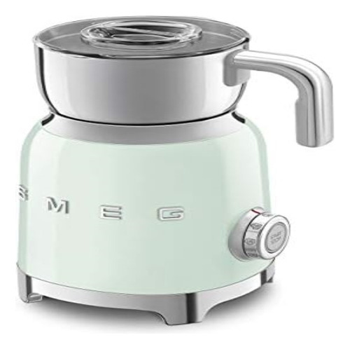 Espumador De Leche Verde Pastel Smeg Mff11pgus