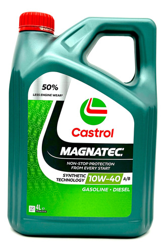 Aceite Motor Castrol 10w40 Magnatec 4 Litros 