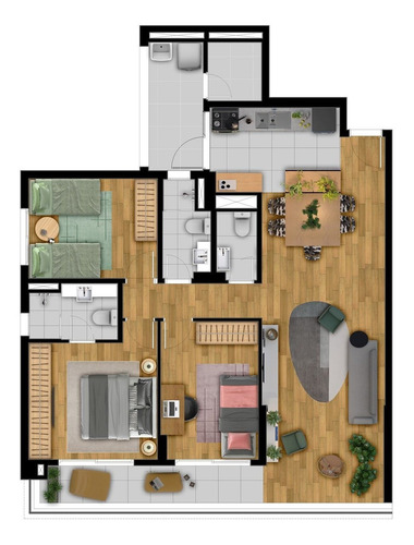 Imagem 21 de 23 de Apartamento À Venda No Bairro Pinheiros - São Paulo/sp - O-26617-43599