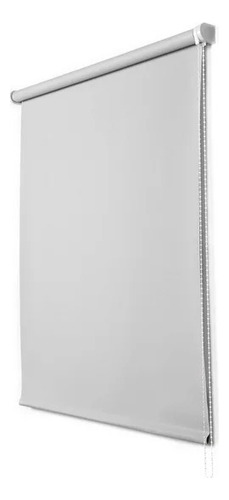Persiana Blackout Opaca 100% Para Ventana Enrollable Blanco