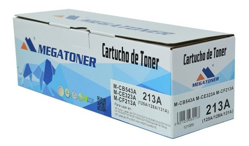 Cartucho Megatoner M-cb543a/ce323a/cf213a (125a/128a/131a)