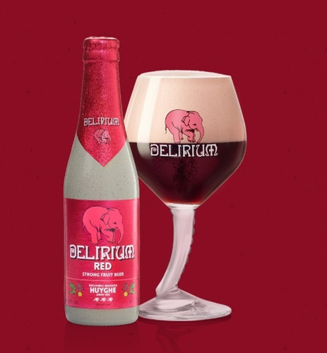 Cerveza Delirium Red 1 Pieza 330ml