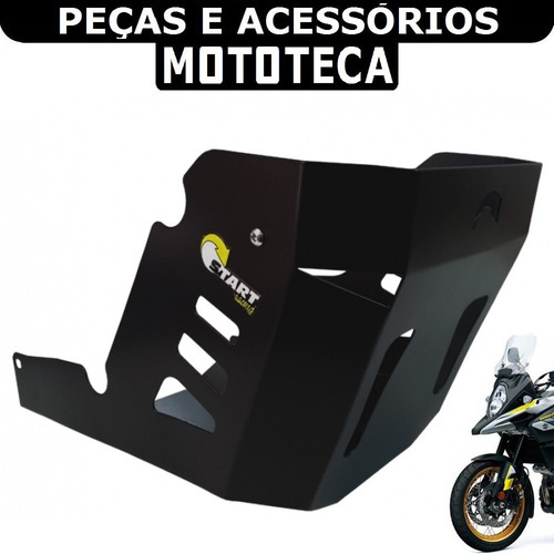 Protetor Cárter Peito De Aço V Strom 650 Abs Xt 2014 2019 0