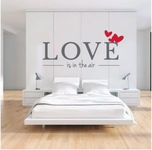 Vinil Decorativo Para  *love Is In The Air*