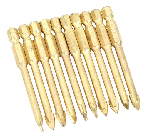 Herramienta De Perforación, 10 Unidades, Brocas De Cabeza De