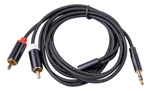 Rca A Rca De 3,5 Mm A Aux Audiophiles Auriculares Phono