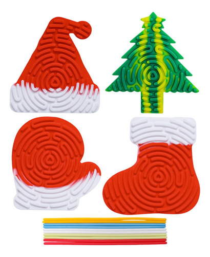 Jjl Regalos Sensoriales De Navidad Para Niños, Juguetes