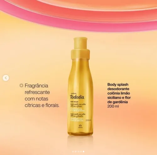 Spray De Limón Siciliano Y Flor De Gardenia Tododia 200 Ml