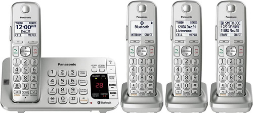 Panasonic Phone System, 4 Telefones Sem Fio