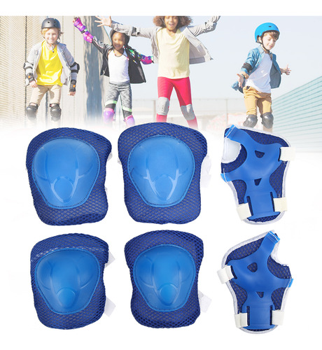 Kit De Equipo De Protección De Rodilla Para Niños Con Protec