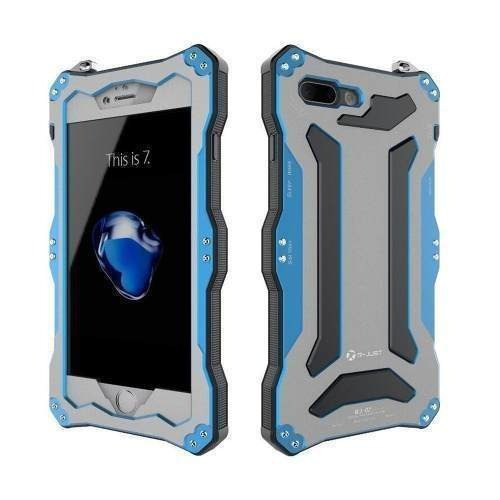 Case iPhone 7 Plus , Bpowe Prueba De Golpes A Prueba Azul