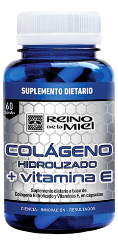 Suplemento Colageno Hidrolizado + Vitamina E Reino 60caps