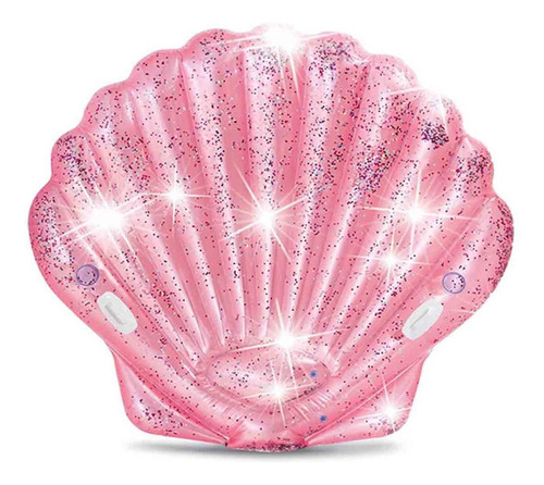 Piscina inflável Intex Beach Glitter Clam Pink Shell