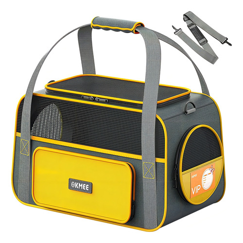 Okmee Soft Pet Carrier Para Gatos Medianos Pequeños Perros C