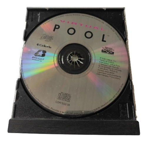 Cd Pc Virtual Pool Super Games 2000 Sinuca Coleção Retrô (Usado)