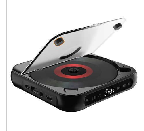 Mini Reproductor Portátil De Cd Bluetooth Walkman