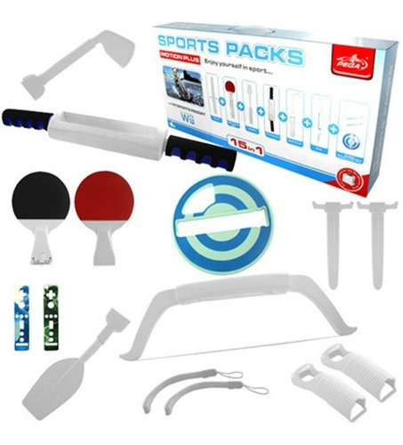 Pack 15 En 1 Sports Para Wii