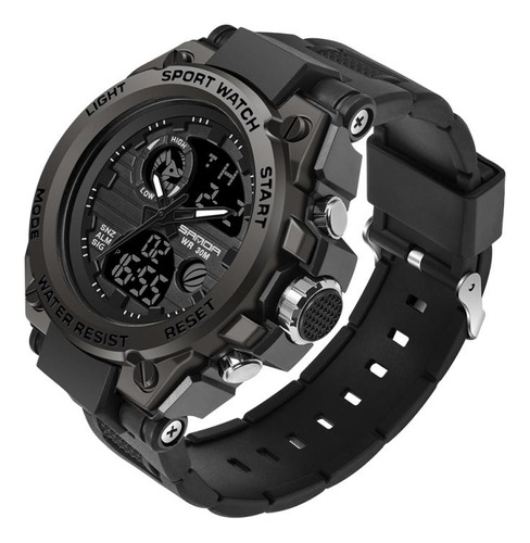 Reloj Deportivo De Lujo Multifunción Led Digital Para Hombre