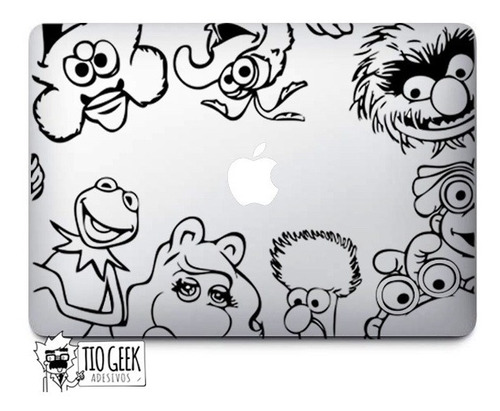 Adesivo The Muppets Macbook Notebook Disney