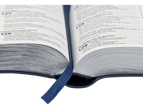 Bíblia Bilíngue Português Azul (naa) - Inglês (esv)- Sbb