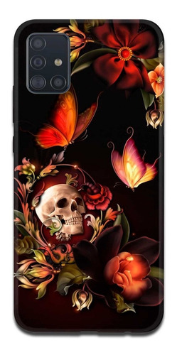 Imagen 5 de 10 de Funda Samsung A31 A21s A11 Calavera Skull 3