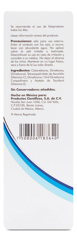 Vitanoin C Serum Facial 5% Con Vitamina C Antiedad 15ml