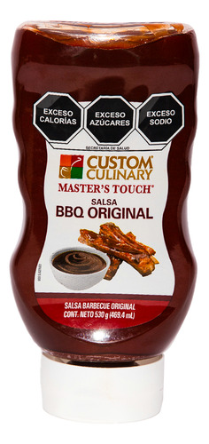 Salsa Bbq 580 G Custom Culinary Apachurrable