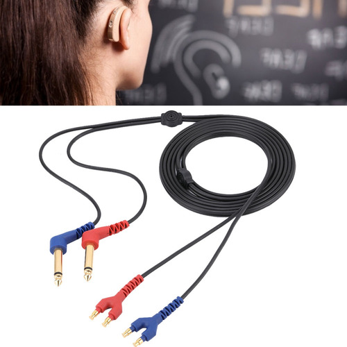 Cable De Auriculares De Audiómetro Para Conducción De Aire D