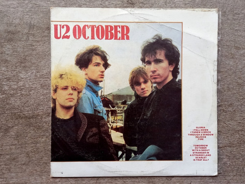 Disco Lp U2 - October (1987) R20