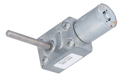 Motor De Engranajes Autoblocante Jgy370 Dc 24v Worm De Alta