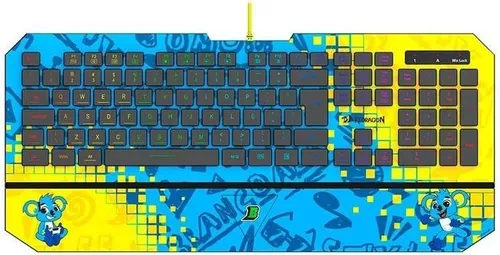 TECLADO GAMER BRANCOALA RGB