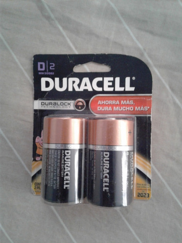 Pilas Tipo D Duracell