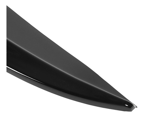 Difusor De Parachoques Trasero Negro, 1 Par, Lado Izquierdo