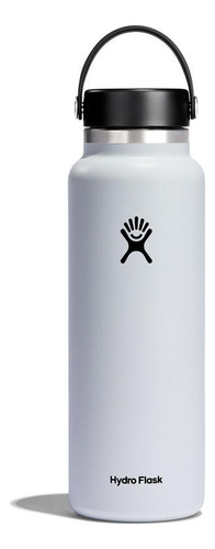 Botella Unisex Hydroflask Boca Ancha 1182ml Blanco