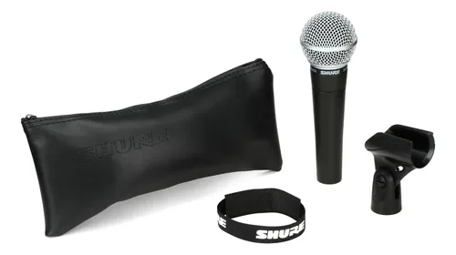 Microfone Vocal Shure Sm58 Cardioid Dynamic (pacote Com 2) | Frete