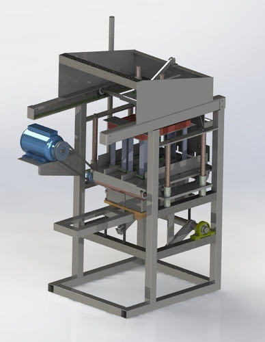 Projeto De Máquina Para Blocos E Pisos De Concreto Cimento