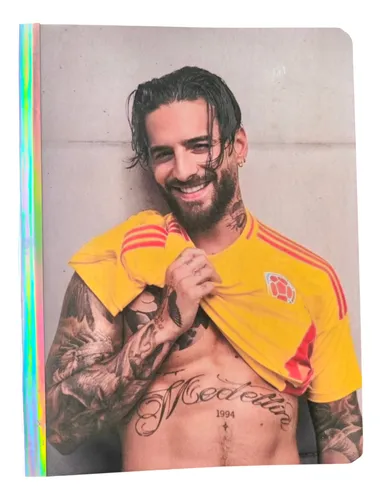Cuaderno Maluma Cosido Paquete X3