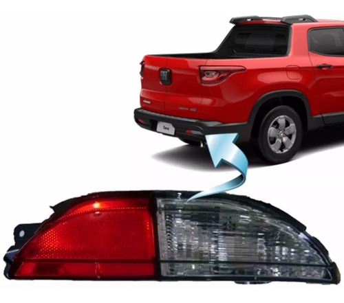 Imagen 2 de 6 de Faro Trasero Fiat Toro De Paragolpe