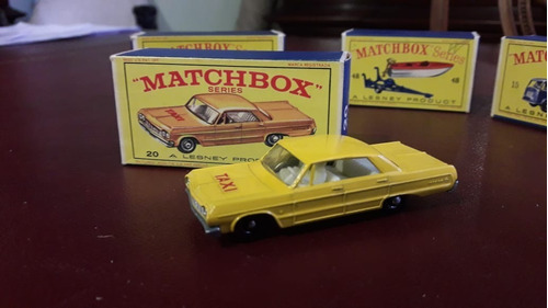 Matchbox Series  N°20 A Lesney Taxi-cab