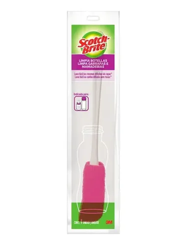 Esponja Limpa Garrafas E Mamadeiras Scotch Brite 3m