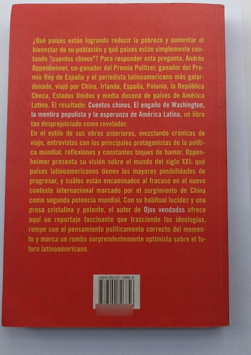 Cuentos Chinos - Andrés Oppenheimer (Usado)
