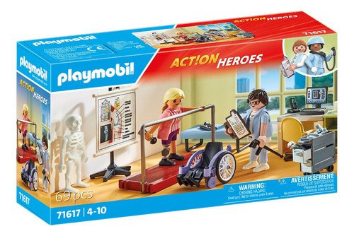 Figura armable Ortopedia Action Heroes 71617 Playmobil