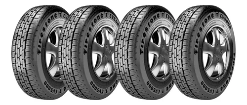 Kit 4 Pneus Aro 16 225/75r16c Firestone Cv5000 121re Ht