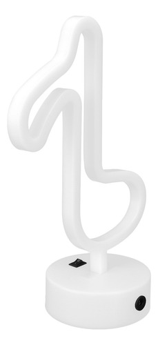 Decoración De Mesa, Escritorio, Neón, Única, Con Forma De No