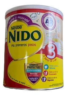 Nido 3 Leche En Polvo Infantil Prebio1 A2 Pro