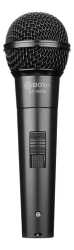 comprar Micrófono Dinámico Boya BY-BM58 Cardioide Vocal Profesional de Mano
