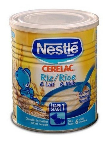 400 G Nestle Cerelac Arroz (europa)