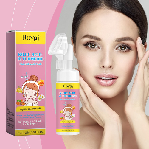Espumas Exfoliantes Y Limpiadoras Con Sabor A Cúrcuma Kojic